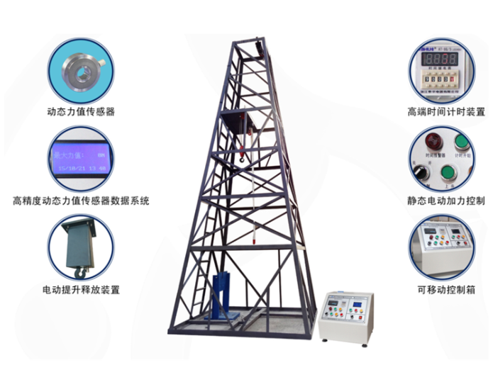AQD-DT-T3安全帶整體動態(tài)負荷、靜態(tài)負荷測試儀